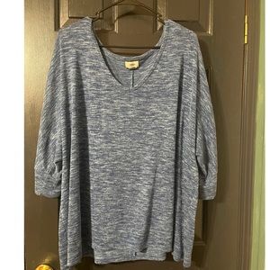 Old Navy Blue Knit Top